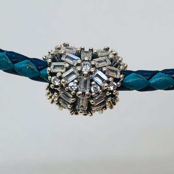 ✨✨Pandora Sparkling Heart Charm Sterling silver - Picture 2 of 4